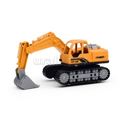 Автовоз "Мегастройка" с экскаватором, в пакете