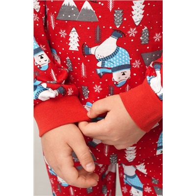Детская новогодняя пижама Happyfox