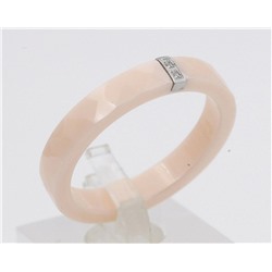 Кольцо с керамикой