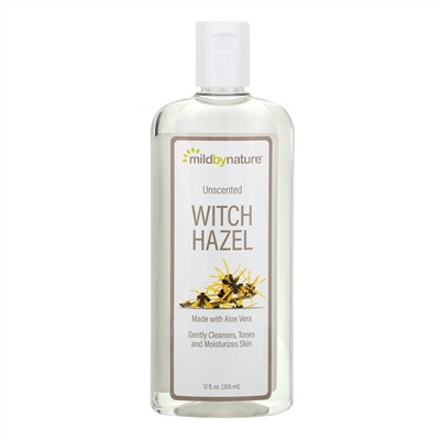 Mild By Nature, Гамамелис, без запаха, без спирта, 355 мл (12 жидк. унций)