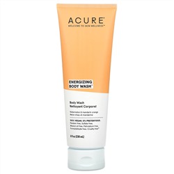 Acure, Energizing Body Wash, Watermelon & Mandarin Orange, 8 fl oz (236 ml)