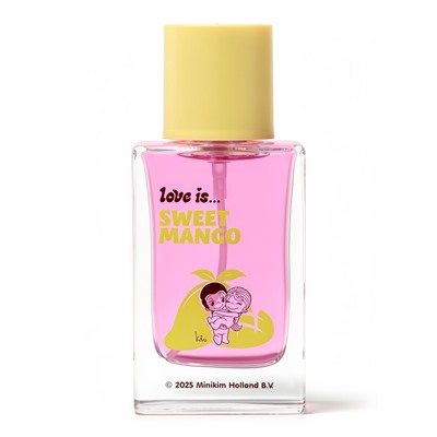 Туалетная вода с феромонами Love is Sweet mango, 50 мл