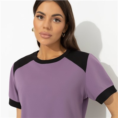 Платье мини, За день до отпуска (lilac)