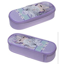 Пенал 1 отделение на молнии 220х90х50 мм "Цветочный стиль" (095128) 73299 Хатбер