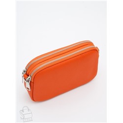Сумка женская кожаная 6016PE orange Polina&Eiterou