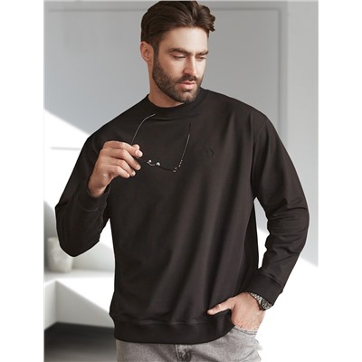 Джемпер из тонкого премиального футера с эластаном