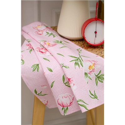 Натали Полотенце Набор кухонных полотенец Пионы