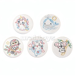 Набор для творчества. Вышивка на холсте "Первые стежки"