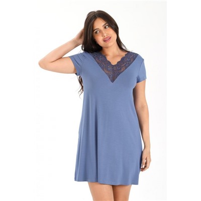 Сорочка Селена-1 (Индиго)