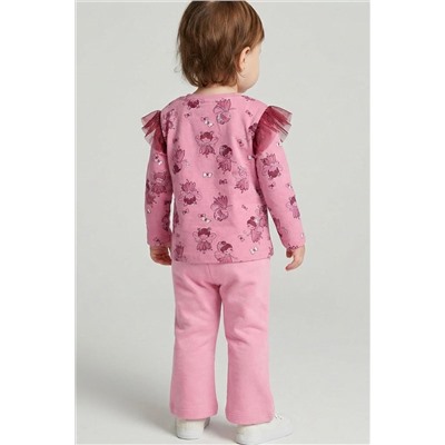 Брюки детские трикотажные для девочек PLAYTODAY, 1240234