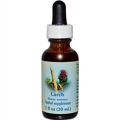 Flower Essence Services, Лиственница, Цветочная Эссенция 1 жидких унции (30 мл)