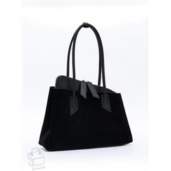 Сумка женская кожаная 6005L black Polina&Eiterou