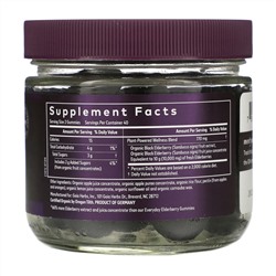 Gaia Herbs, Black Elderberry Extra Strength Immune Support Gummies, 80 Vegan Gummies