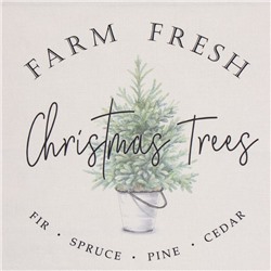 Полотенце «Этель» Christmas tree 40×73 см, 100% хл, саржа 190 г/м²