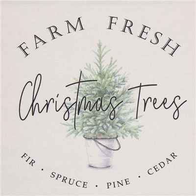 Полотенце «Этель» Christmas tree 40×73 см, 100% хл, саржа 190 г/м²