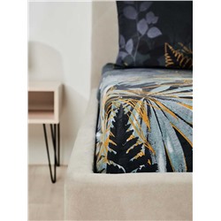 Простыня бязь на резинке - Ночные тропики