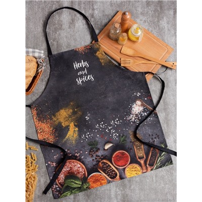 Фартук кухонный «Специи» 70×60 см, 100% хлопок, саржа 190 г/м²