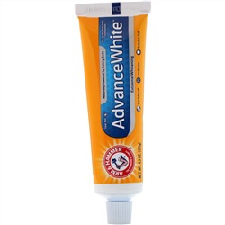 Arm & Hammer, Advance White, высокоэффективная отбеливающая зубная паста, чистый аромат мяты, 4,3 унции (121 г)
