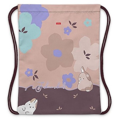 Сумка для сменной обуви 33х42 см "Милый зайка" 1 отделение (093915) 18064 Хатбер