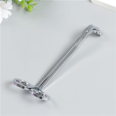 Ножницы для свечей нержавеющая сталь серебристые 6×17 см