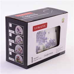 60218 Салфетница Букет фантазий доломит LR (х60)