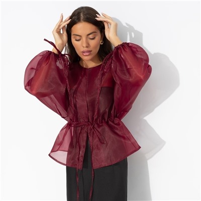 Жакет дизайнерский, Вершина восхищения (бордовый)