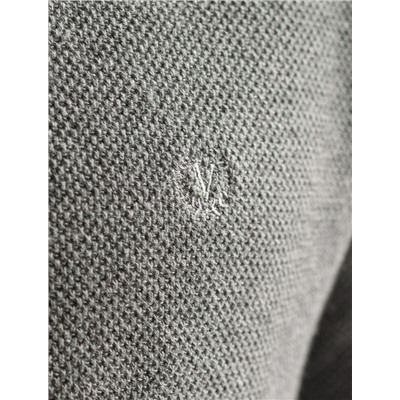 Джемпер фактурной вязки из хлопка с нейлоном