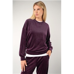 Женский велюровый костюм оверсайз Happyfox