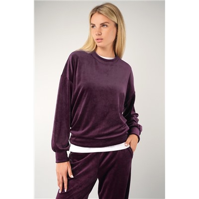 Женский велюровый костюм оверсайз Happyfox