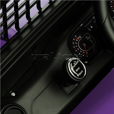 Электромобиль детский "Городской внедорожник" (цвет фиолетовый)