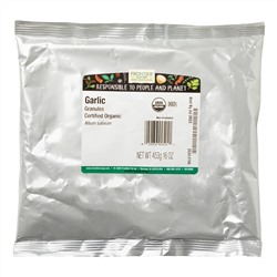 Frontier Natural Products, гранулы органического чеснока, 453 г (16 унций)