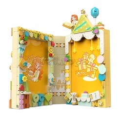 Конструктор "С днём рождения" 439 дет., в коробке