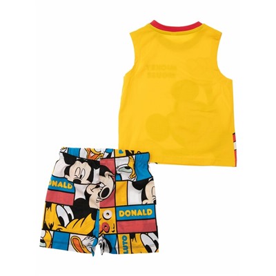 Комплект детский трикотажный для мальчиков: майка, шорты