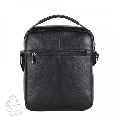 Сумка мужская кожаная 811-2BSH black Heanbag