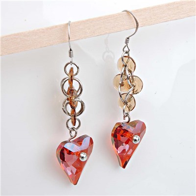 Акц -12% Серьги на крючках арт. BL16 0189 (id 190625)