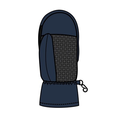 Варежки текстильные для мальчиков