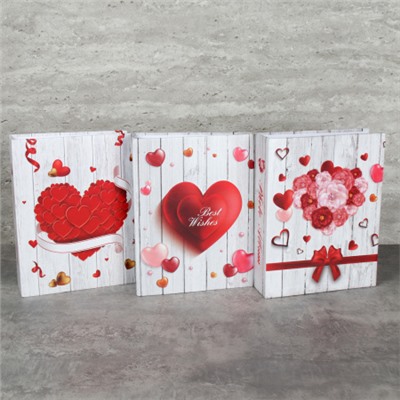 Фотоальбом 200 фото 10х15 Сердце / 9348 /уп 48/