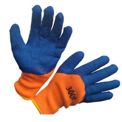 Перч.облит.ОРАНЖЕВО-СИНИЕ ПЛОТН.10п