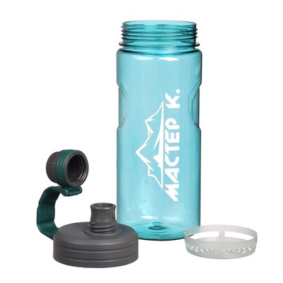 УЦЕНКА Бутылка для воды «Мастер К», 1.5 л, спортивная 27.5×9 см