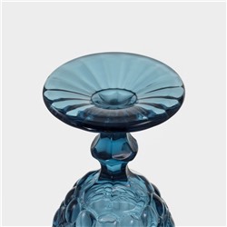 Бокалы для вина Magistro «Ла-Манш», 250 мл, набор 2 шт., стекло, синие