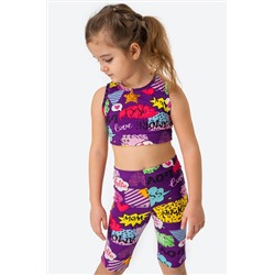 Летний костюм из бамбука для девочки Happyfox