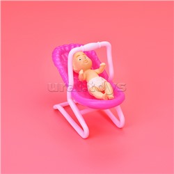 Набор мебели для кукол "Детская комната" в коробке