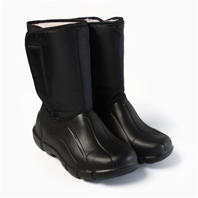 Сапоги утепленные женские 4×4, цвет черный, размер 36