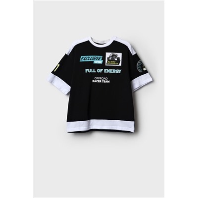 Фуфайка трикотажная для мальчиков (футболка) PLAYTODAY, 1239846