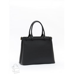 Сумка женская кожаная 3167PE black Polina&Eiterou
