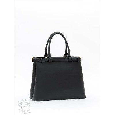 Сумка женская кожаная 3167PE black Polina&Eiterou