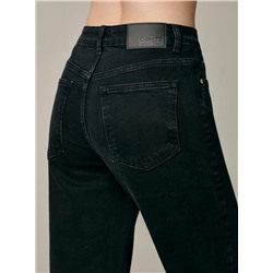 Mom Fit CONTE CON-587 Черные джинсы mom на пуговицах