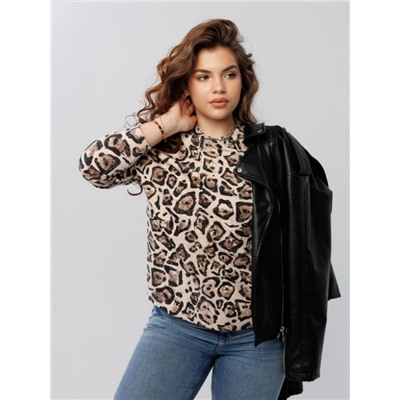 Лонгслив женский Ло-01 (барс)