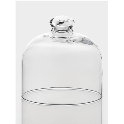 Ёмкости сервировочные Paşabahçe Villa Patisserie, одна ёмкость 500 мл, с крышкой, набор 3 шт., стекло, прозрачные