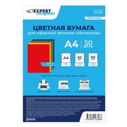 Бумага  А4  50л 80 г/м2 5 цв. интенсив ECCP-02 Expert Complete